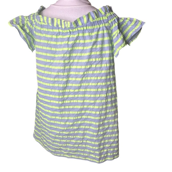 Anthropologie Bayside Off-The-Shoulder Dress Corey Lynn Calter medium Petite - Picture 6 of 7